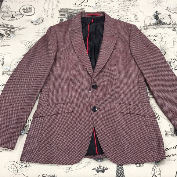 HUGO BOSS Slim-Fit Wool Blazer - Picture 2 of 11